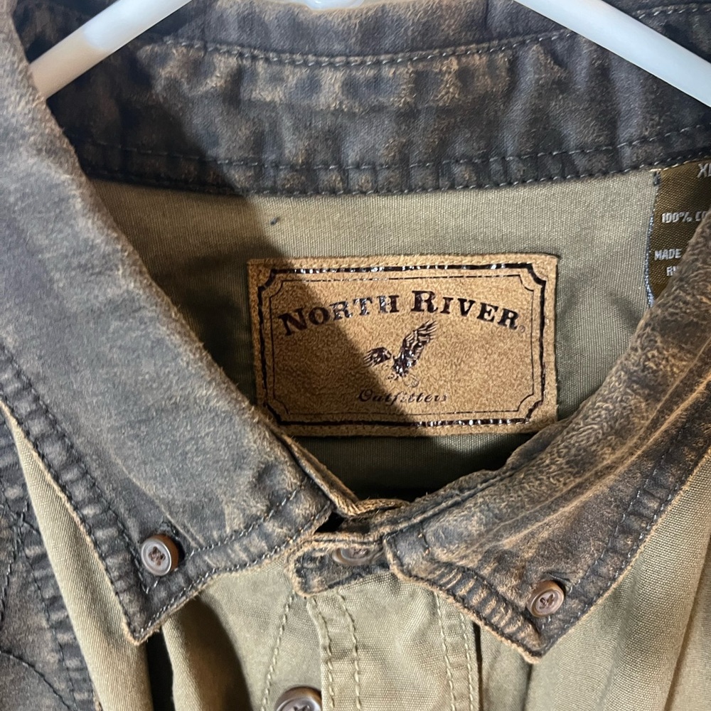 Men's Tan Patch Jacket - image 2